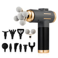 Pistolet de massage électrique 11 en 1 – 99 vitesses, percussion musculaire bras, jambes et dos
