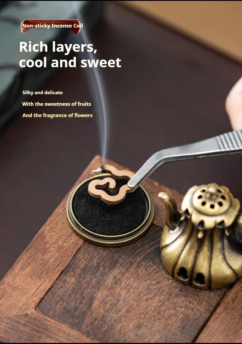 Xiangyun incense aromatherapy incense sandalwood agarwood pan incense home bedroom long-lasting aromatherapy