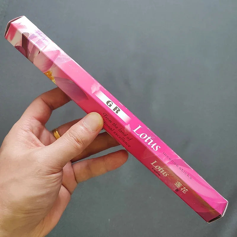 Y 20 Sticks Indian Incense White Sage Meditation Lavender Yoga Sea Breeze Love Incense Purifying Air Deodorization Aromatherapy