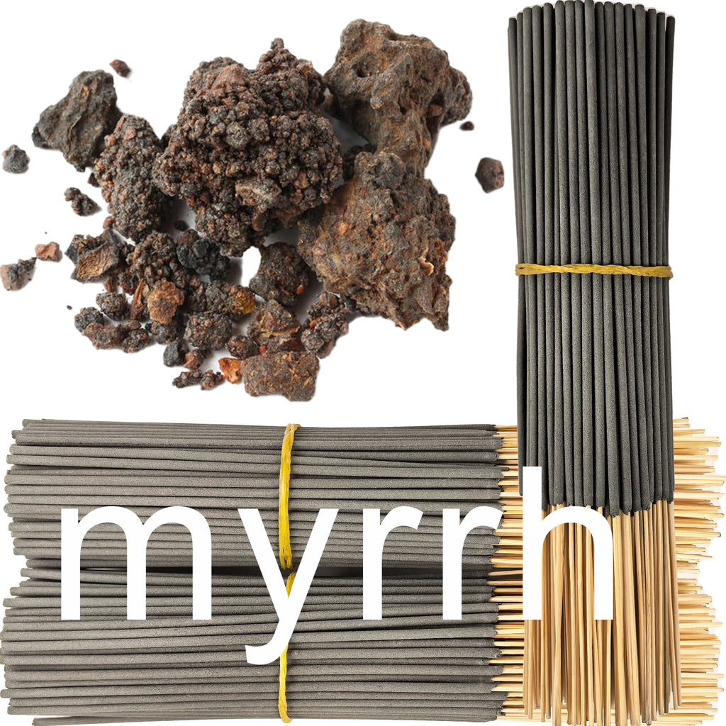 20/50/100/200/403 Pieces, Handmade High-Quality Myrrh Incense Sticks - Artificial Wood Removes Smoke Odor, Purifies the Air, Long-Lasting Fragrance, Suitable for Home, Camping, Garden, Pool and Outdoor Activities - Air Purifi