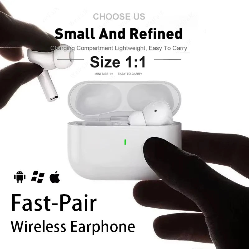 Original Wireless Bluetooth Earphones In Ear Earbuds Sports Noise Cancelling Air Pro TWS Max Headset For Apple iPhone Headphones