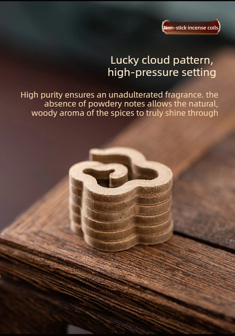 Xiangyun incense aromatherapy incense sandalwood agarwood pan incense home bedroom long-lasting aromatherapy