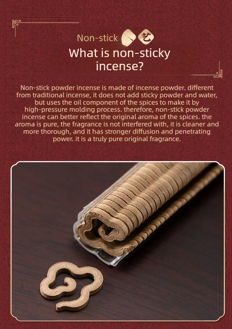 Xiangyun incense aromatherapy incense sandalwood agarwood pan incense home bedroom long-lasting aromatherapy