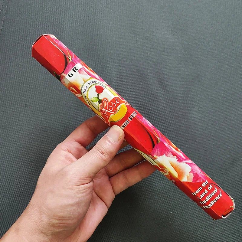 Y 20 Sticks Indian Incense White Sage Meditation Lavender Yoga Sea Breeze Love Incense Purifying Air Deodorization Aromatherapy