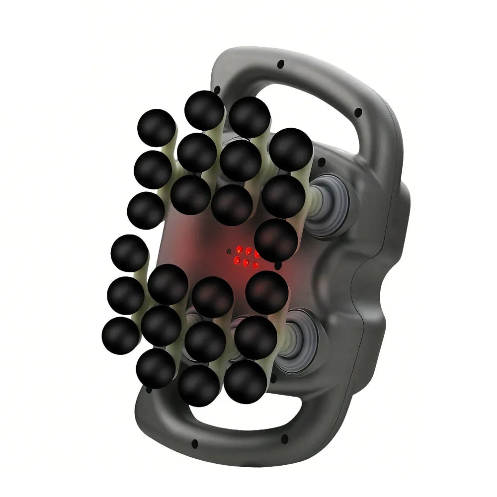 16/24 Head Fascia Gun Muscle Massage Gun High Frequency Neck Shoulder Waist Massage Machine Professional Muscle Massage Gun