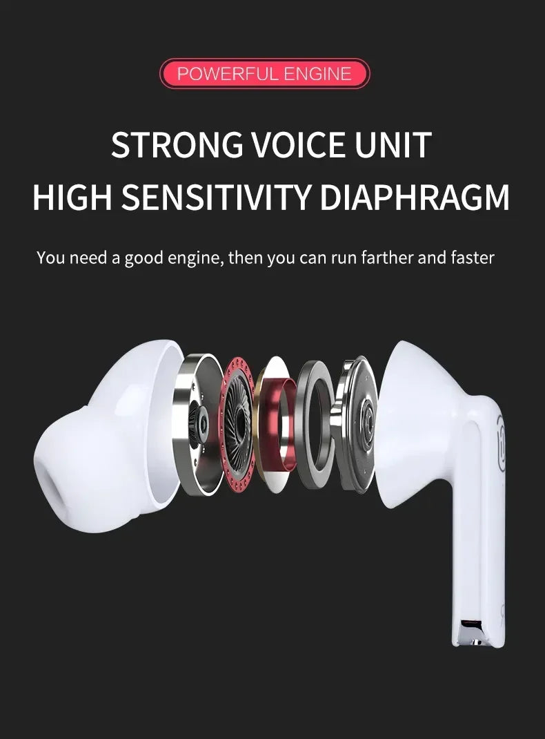 TWS Bluetooth Earphone Air Pro Wireless Earphone Sound Noise Cancelling Bluetooth Earbuds Touch Control Headphones