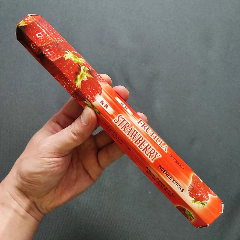 Y 20 Sticks Indian Incense White Sage Meditation Lavender Yoga Sea Breeze Love Incense Purifying Air Deodorization Aromatherapy