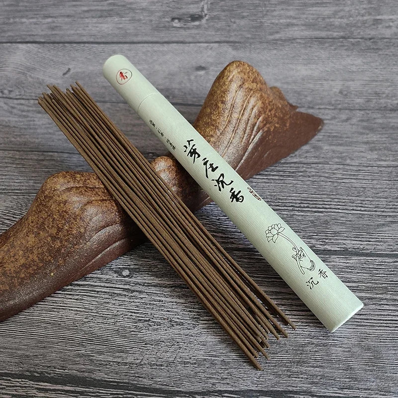 Y 40Pcs Natural Sandalwood Incense Sticks Home Incense Stick Aroma Blessing Ceremony Pray Buddha Incense Lavender Green Tea Rose