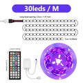 LED Strip Light ,RGB 5050/SMD3535, Flexible Ribbon, DIY Led Light Strip RGB  Tape Diode DC 12V bluetooth Christmas lights