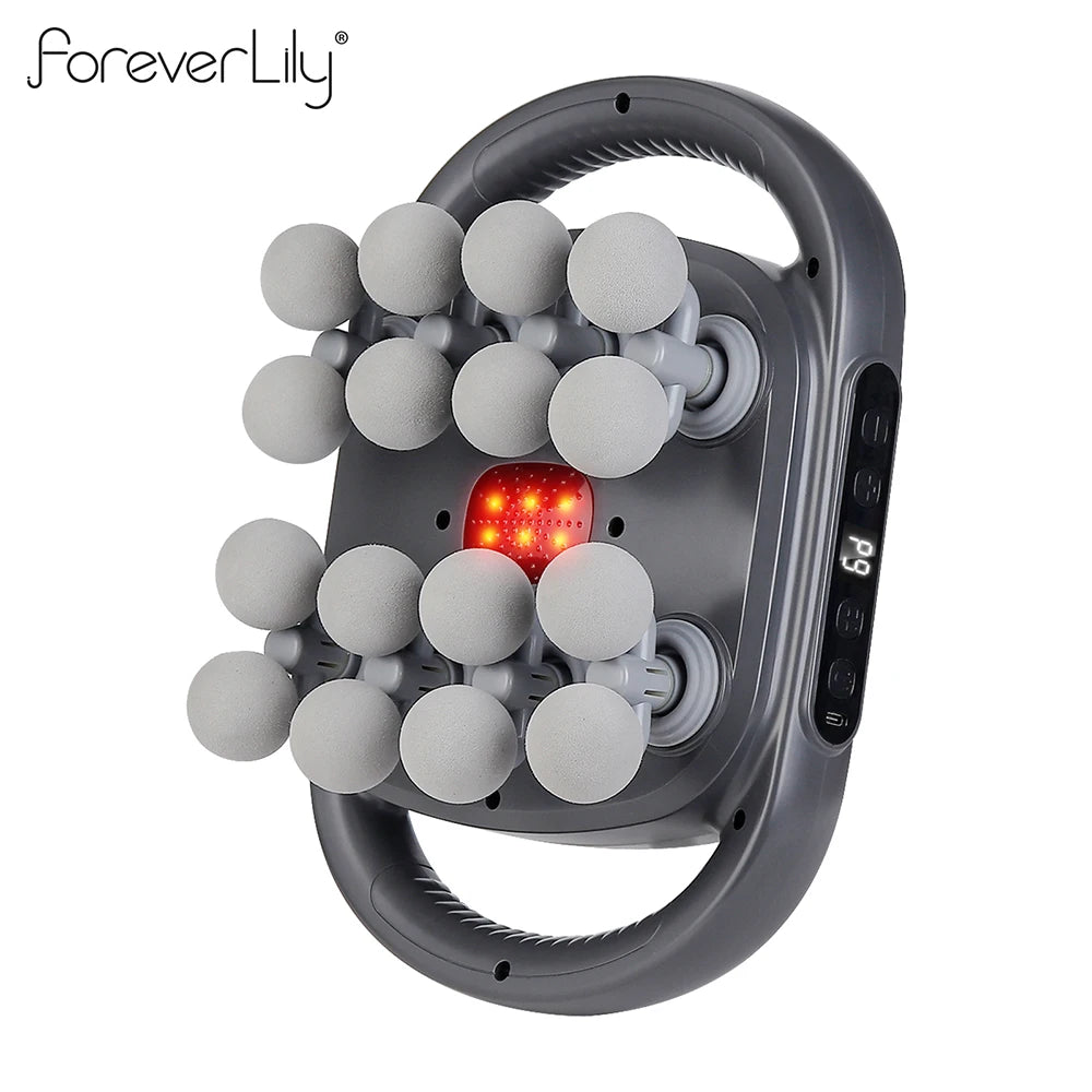 16-Head Fascia Gun High-Frequency Vibration Body Massage Gun Waist and Back  Massager Neck Shoulder Massager Muscle masajeador