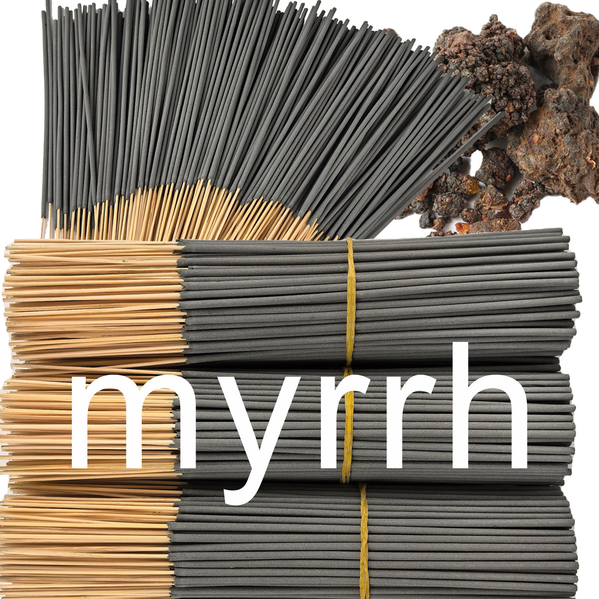 20/50/100/200/403 Pieces, Handmade High-Quality Myrrh Incense Sticks - Artificial Wood Removes Smoke Odor, Purifies the Air, Long-Lasting Fragrance, Suitable for Home, Camping, Garden, Pool and Outdoor Activities - Air Purifi