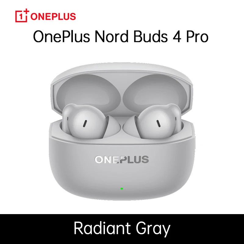 Global Version OnePlus Nord Buds 4 Pro earphone Active Noise Cancellation 54 Hours of Playback Bluetooth 6.0 ear buds